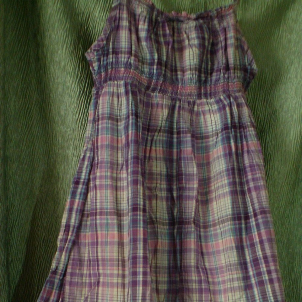 Casual Purple Girls Dress Size Medium 7-8